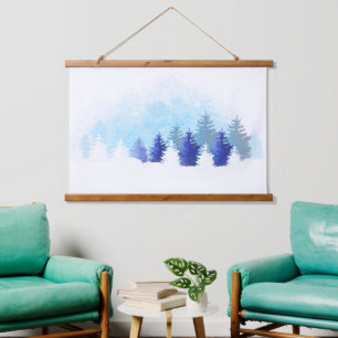 Tapisserie Suspendue Hiver du Nord-Ouest Pacifique