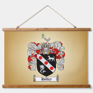 Tapisserie Suspendue Holley Family Crest