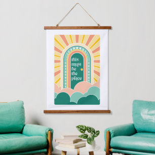 Tapisserie Suspendue il doit s'agir de la porte rétro place