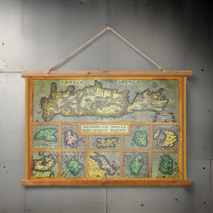 Tapisserie Suspendue Îles grecques Cartes rares