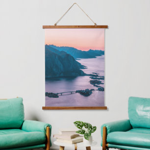 Tapisserie Suspendue Îles Lofoten Norvège