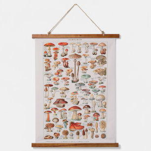 Tapisserie Suspendue Illustration I du champignon vintage