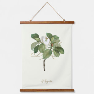Tapisserie Suspendue Illustration Vintage de Magnolia