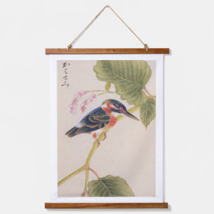 Tapisserie Suspendue illustration vintage : Kingfisher