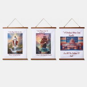 Tapisserie Suspendue Inspiration divine : Les Bénédictions de Dieu Tapi