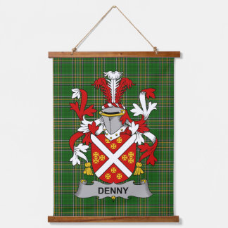 Tapisserie Suspendue Irish Denny Coat of Arms Family Crest