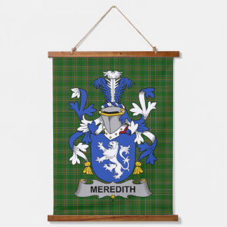 Tapisserie Suspendue Irish Meredith Coat of Arms Family Crest