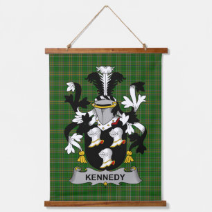 Tapisserie Suspendue Irlandais Kennedy ou O_Kennedy Blason Familial Cr