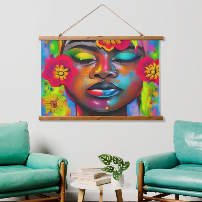 Tapisserie Suspendue J'ai trouvé ma paix (Salon)