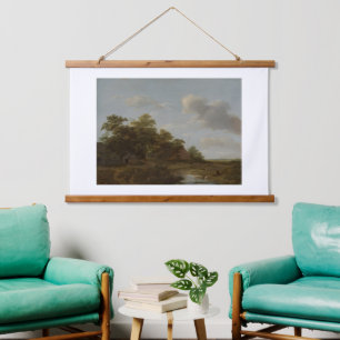 Tapisserie Suspendue Jan Vermeer van Haarlem, Paysage avec une ferme