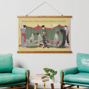 Tapisserie Suspendue Japonais Vintage Kimono motif & femmes