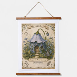 Tapisserie Suspendue Jardin de Fée Botanica Ne m'oubliez pas