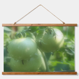 Tapisserie Suspendue Jardin Vert Tomates Nature