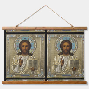 TAPISSERIE SUSPENDUE JESUS ICON