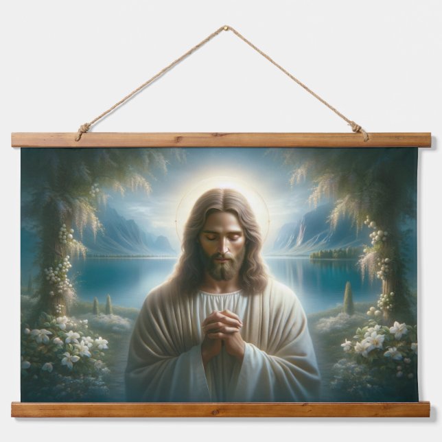 Tapisserie Suspendue Jésus priant (Devant)