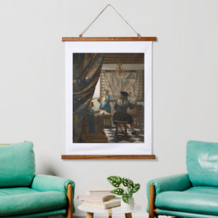 Tapisserie Suspendue Johannes Vermeer, L'Art De La Peinture