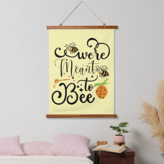 Tapisserie Suspendue Jolie abeille art de mots romantiques 