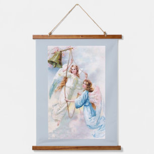 Tapisserie Suspendue Jolis Anges Avec Cloche