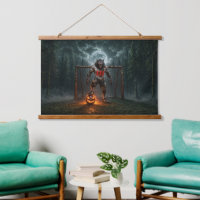 Joueur de football Loup-Garou Art Horreur Hallowee
