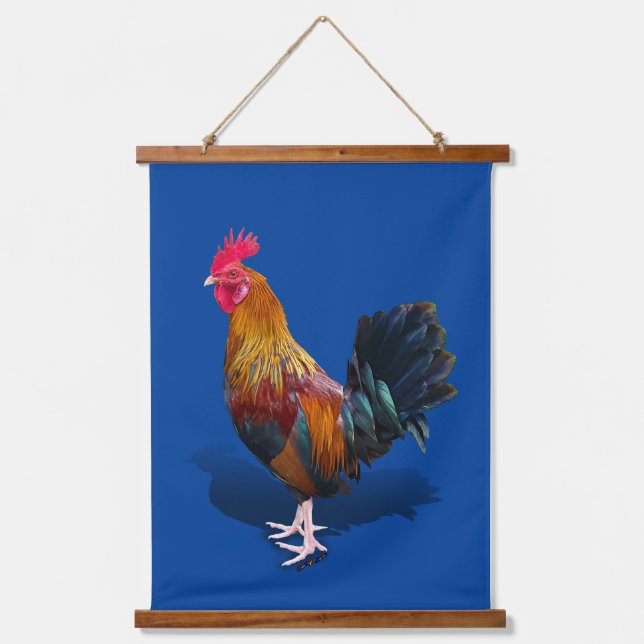 Tapisserie Suspendue Key West - Coq gitan (Recto)