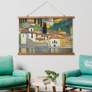 Tapisserie Suspendue Kirche Cassone Gustav Klimt peinture paysage