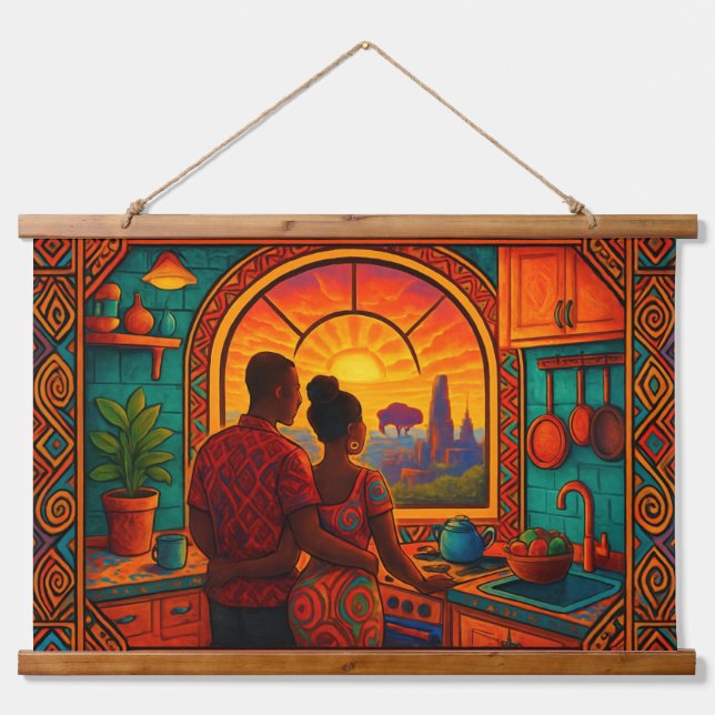 Tapisserie Suspendue KITCHEN Wall Tapestry (Devant)