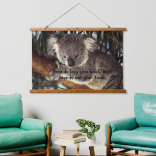 Tapisserie Suspendue Koala Ours dans un arbre