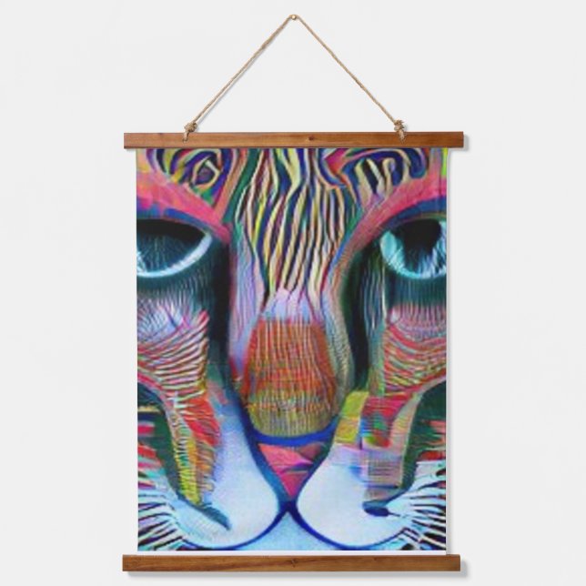 Tapisserie Suspendue kool psychédélique bizarre katz 34 (Recto)