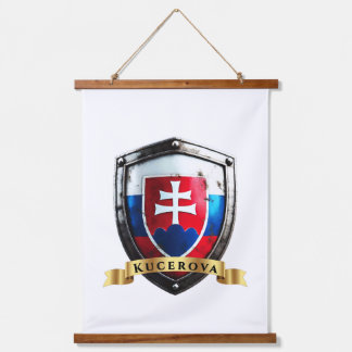 Tapisserie Suspendue Kucerova Slovakia National Heritage Shield