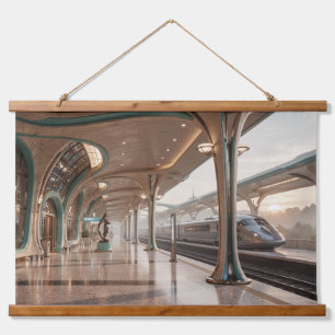 Tapisserie Suspendue La Gare