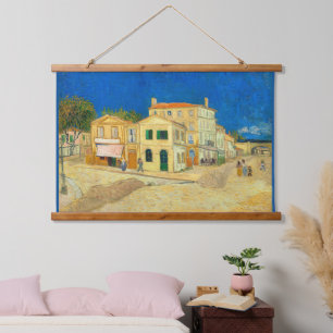 Tapisserie Suspendue La Maison Jaune de Vincent Van Gogh