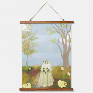 Tapisserie Suspendue La mariée primevère