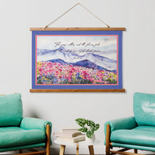 Tapisserie Suspendue La parole de notre Dieu demeure 