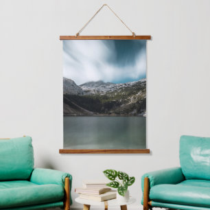 Tapisserie Suspendue Lac magnifique Krn avec la montagne Krn, Slovénie