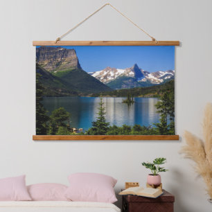 Tapisserie Suspendue Lac Mountain