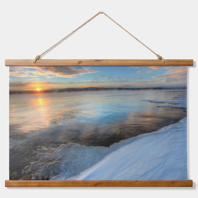 Tapisserie Suspendue Lac Teslin Après Une Tempête De Défrichement, Yuko (Devant)