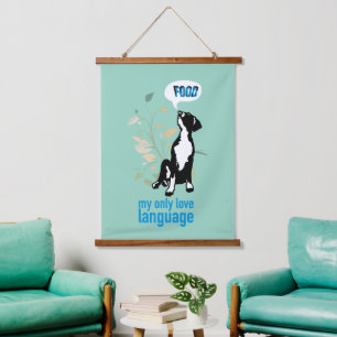 Tapisserie Suspendue langage d'amour du Grand Danois