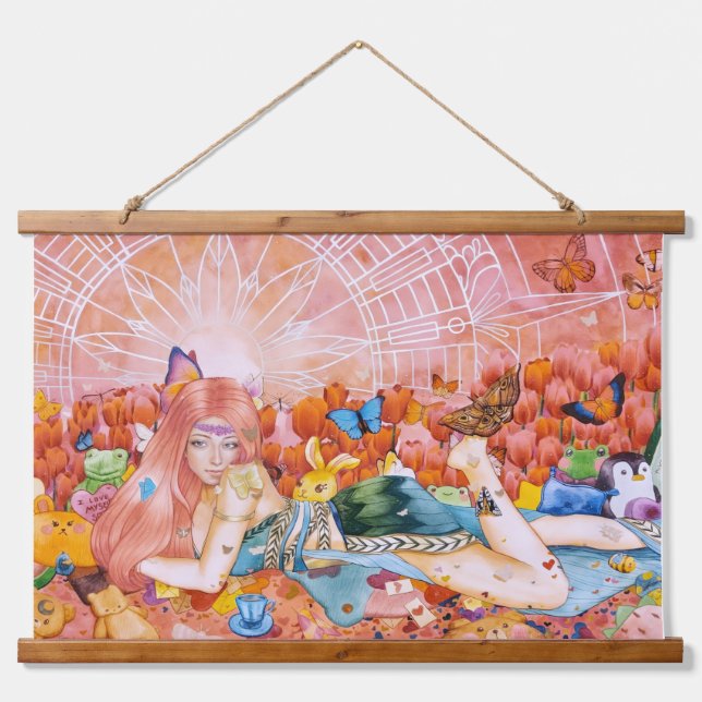 Tapisserie Suspendue L'après-midi (Devant)