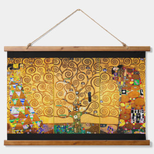 Tapisserie Suspendue L'arbre de vie, affiche de Klimt