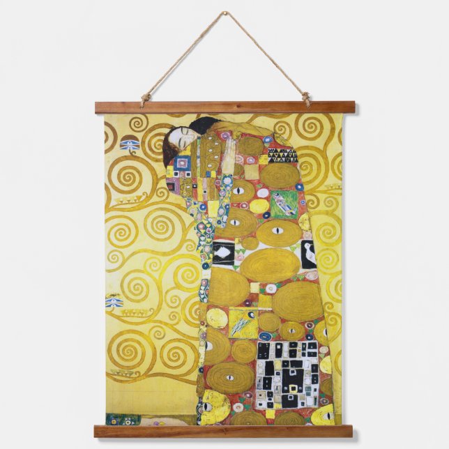 Tapisserie Suspendue L'arbre de vie (détail), Klimt (Recto)