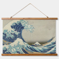 L'art japonais vintage, la grande vague de Hokusai