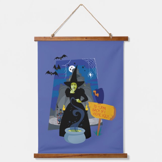 Tapisserie Suspendue L'Assistant D'Oz™ | La sorcière méchante (Recto)