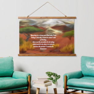 Tapisserie Suspendue L'Aube Extérieure Australienne L'Art Abstrait