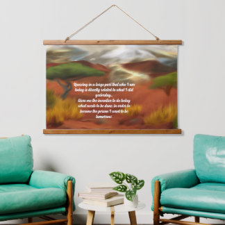 Tapisserie Suspendue L'Aube Extérieure Australienne L'Art Abstrait