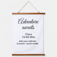 L'aventure commence ajouter nom date année lieu