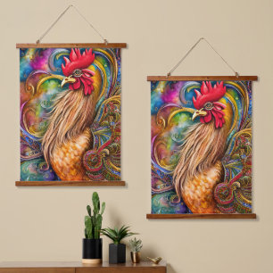 Tapisserie Suspendue Le coq : Une beauté à voir