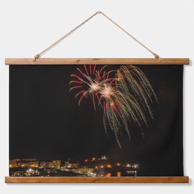 Tapisserie Suspendue Le feu d'artifice (Devant)