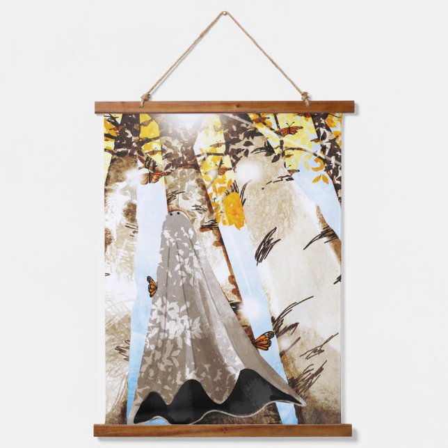 Tapisserie Suspendue Le long voyage (Recto)