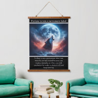 Le loup de bois hurle la Serenade lune