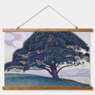 Tapisserie Suspendue Le Pin de Bonaventure, Huile sur toile, Paul Signa